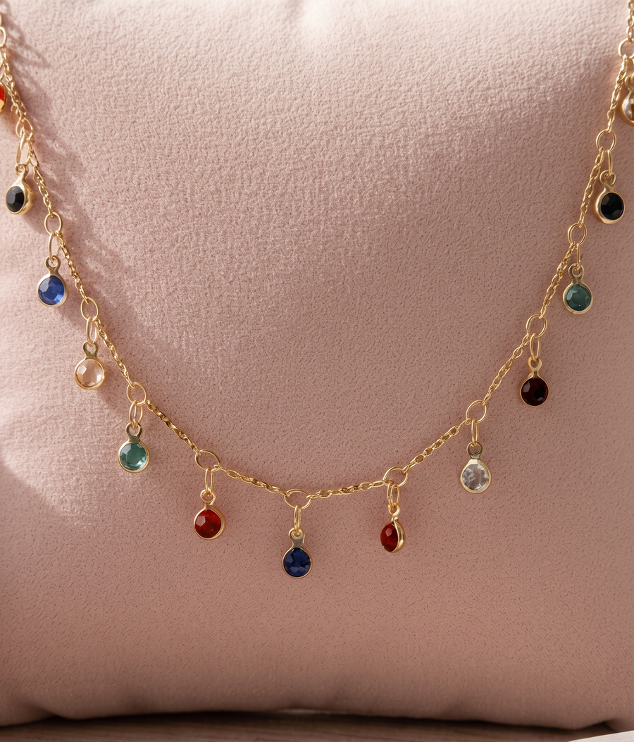 Gold-Plated Handcrafted Necklace