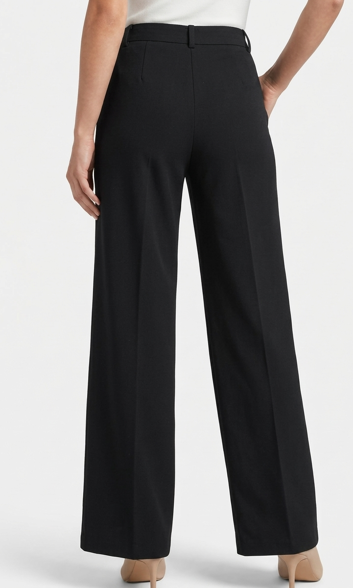 Women Relaxed High-Rise Easy Wash Pleated Trousers