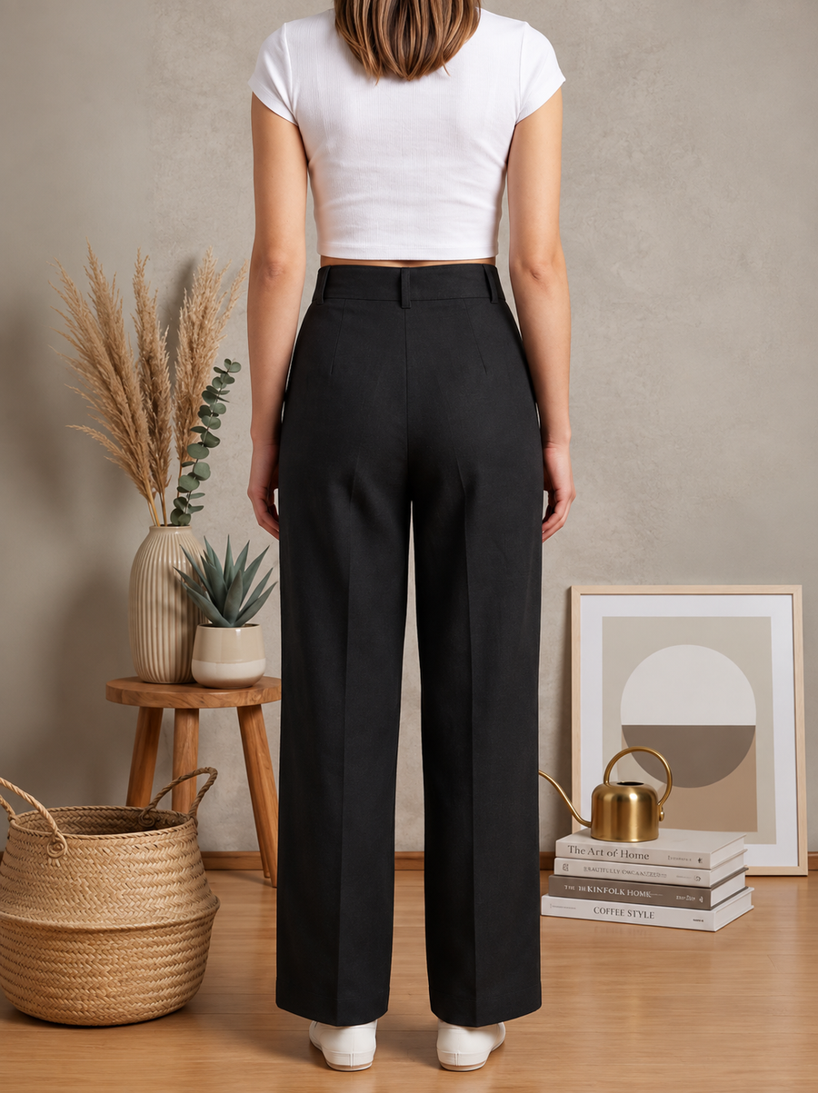 Women Pleated Trousers