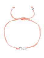 Silver-Plated Crystals-Studded Wraparound Bracelet