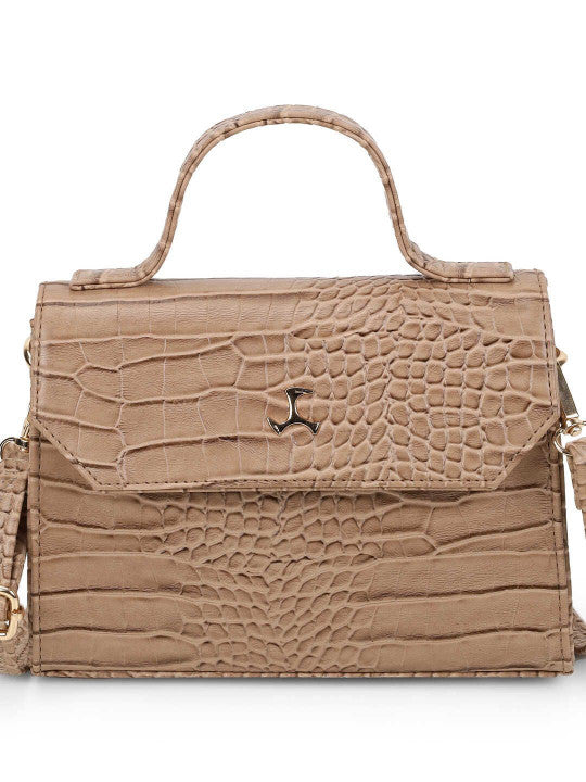 Textured PU Structured Handheld Bag