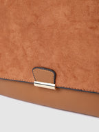Cassie Solid Structured Sling Bag