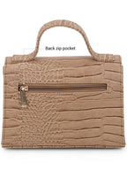 Textured PU Structured Handheld Bag
