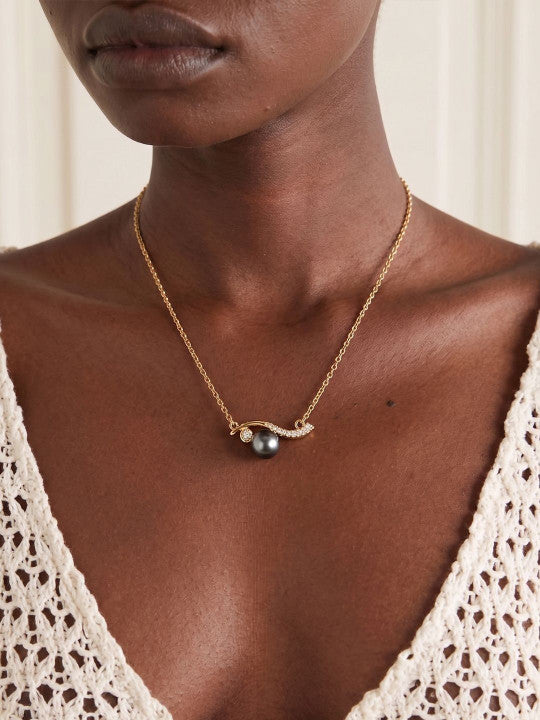 Brass Gold-Plated Necklace