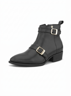 Women Casual Round Toe Mid-Top Chelsea Boots