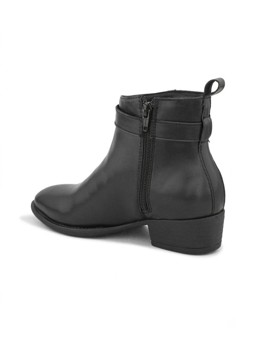 Women Casual Round Toe Mid-Top Chelsea Boots