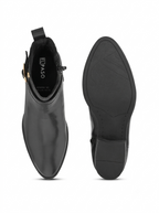 Women Casual Round Toe Mid-Top Chelsea Boots