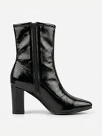 Women Round Toe Zip Regular Boots