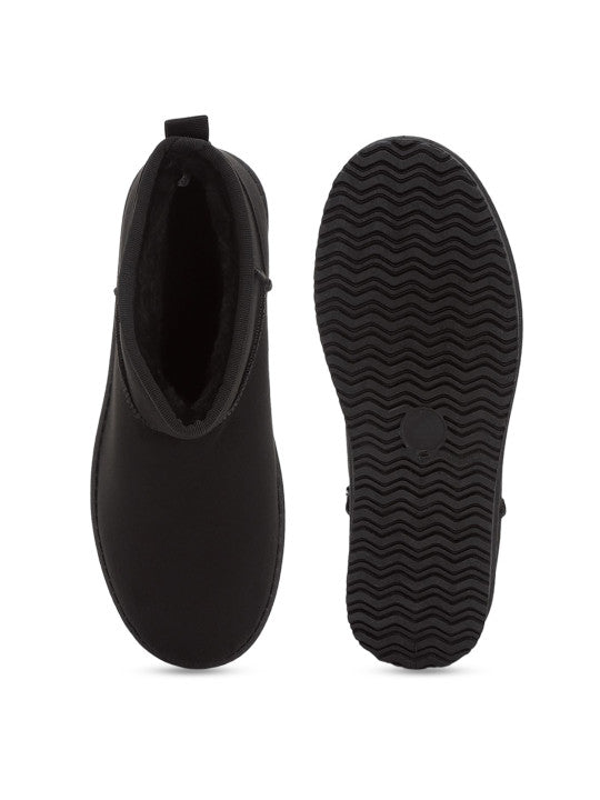 Women Casual Kitten-Heeled Winter Boots