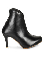 Women High Ankle Zipper Boots