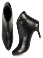 Women High Ankle Zipper Boots