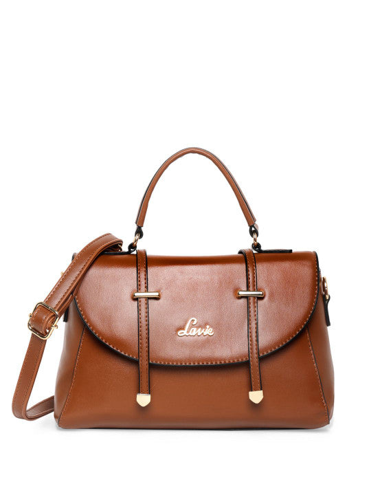 Women's Beech Flap Large Satchel Handbag