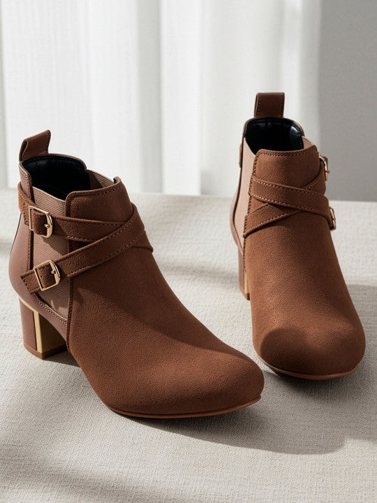 Tan Casual Boots