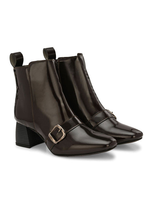 Women Ankle Pointed Shape Boots