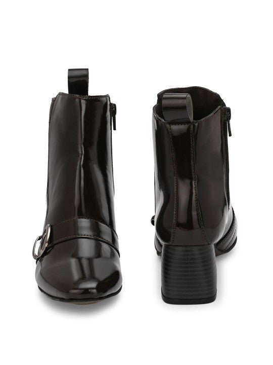 Women Ankle Pointed Shape Boots