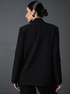 Comfort Fit Shawl Collar Front Open Blazer