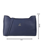 Solid Small Structured Shoulder Bag