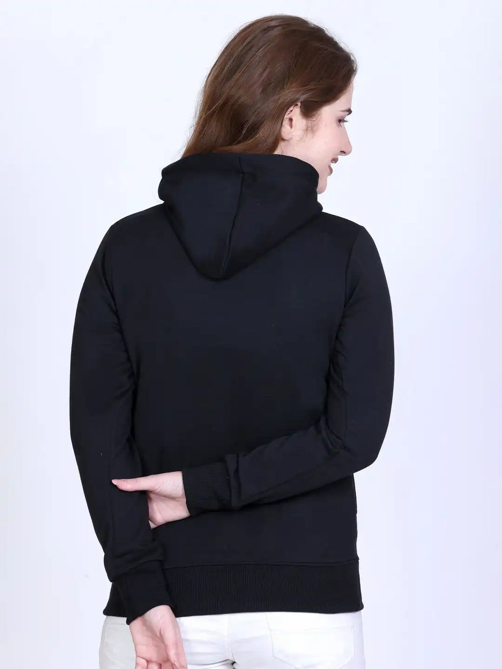 Women Graphic Printed Hooded Sweatshirt