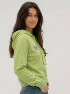 Women Printed Hooded Sweatshirt