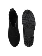 Women Block Heeled Chelsea Boots