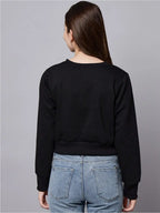 Round Neck Fleece Sweatshirt