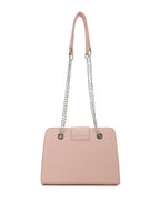 Powder Quilted Small Structured Shoulder Bag