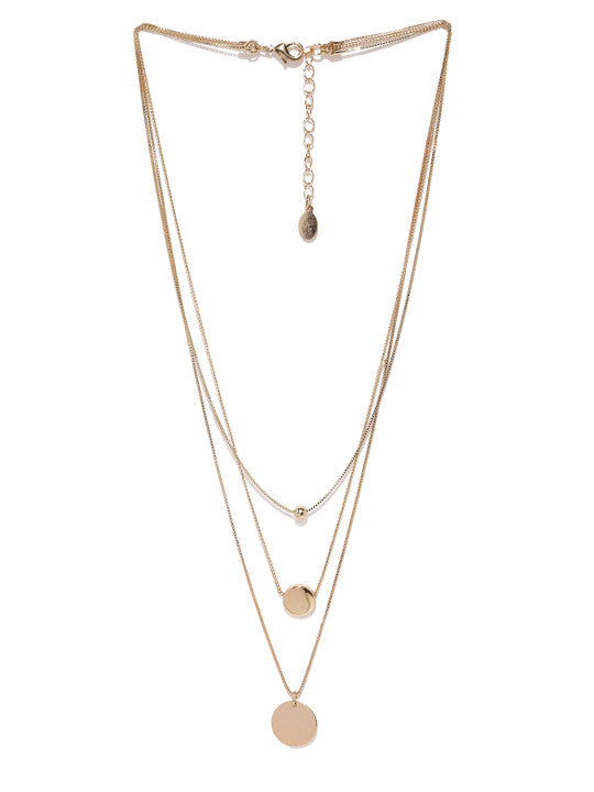Gold-Toned Layered Necklace