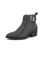 Women Casual Round Toe Mid-Top Chelsea Boots