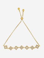 Cubic Gold-Plated Zirconia Bracelet