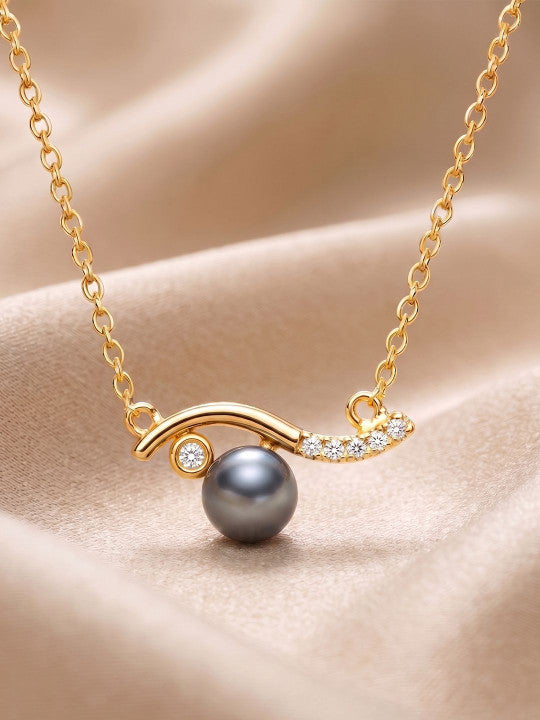 Brass Gold-Plated Necklace
