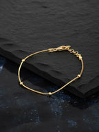 18k Gold Plated Wrapround Bracelet