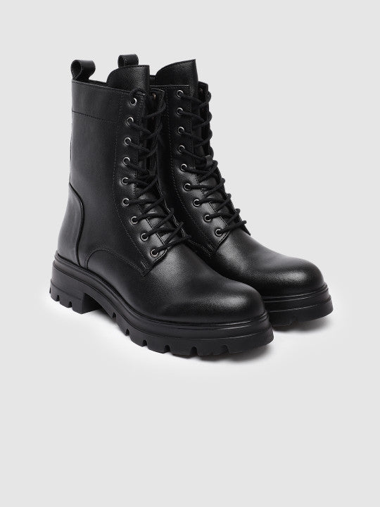 Women High-Top Chunky Boots