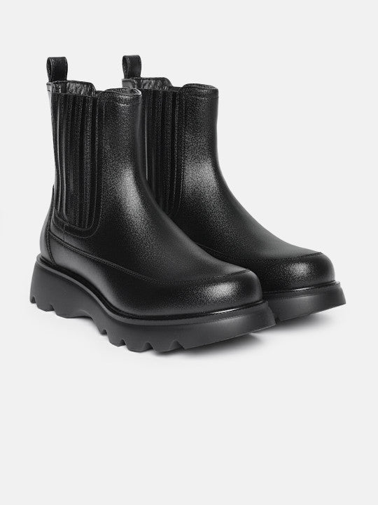 The Life Co. Women Flatform Heels Chunky Boots