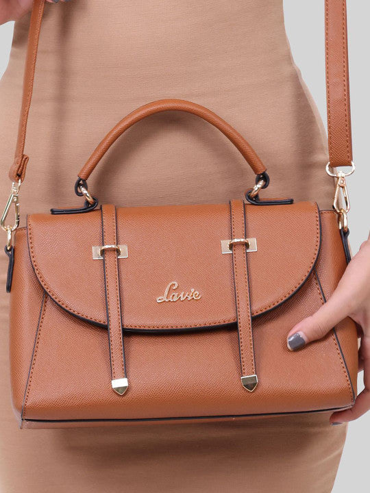 Women's Beech Flap Large Satchel Handbag