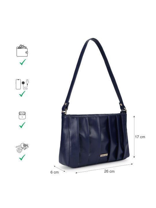 Textured Hobo Bag