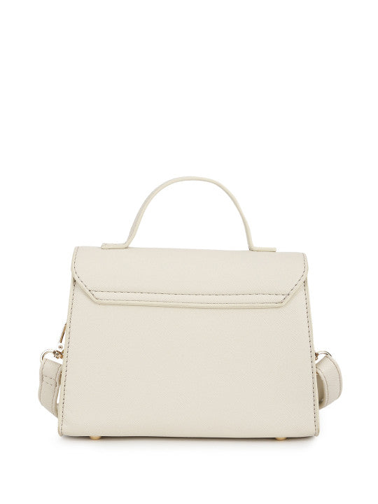Solid Mini Cloud Dancer Satchel Bag