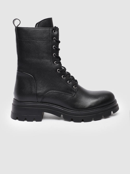 Women High-Top Chunky Boots