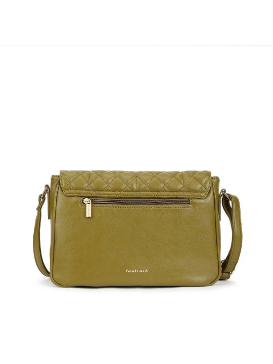 PU Sling Bag with Quilted