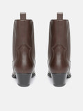 The Life Co. Women Block Heels Solid Boots