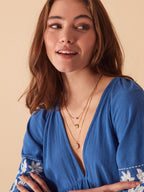 Classic Discs Layered Necklace