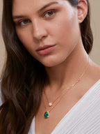 Brass Gold-Plated Layered Necklace