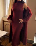 Delmi Winter Dress With Cape