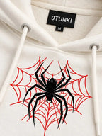 Women Printed Hooded Sweatshirt