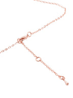 Rose Gold-Plated Stone Studded Layered Necklace