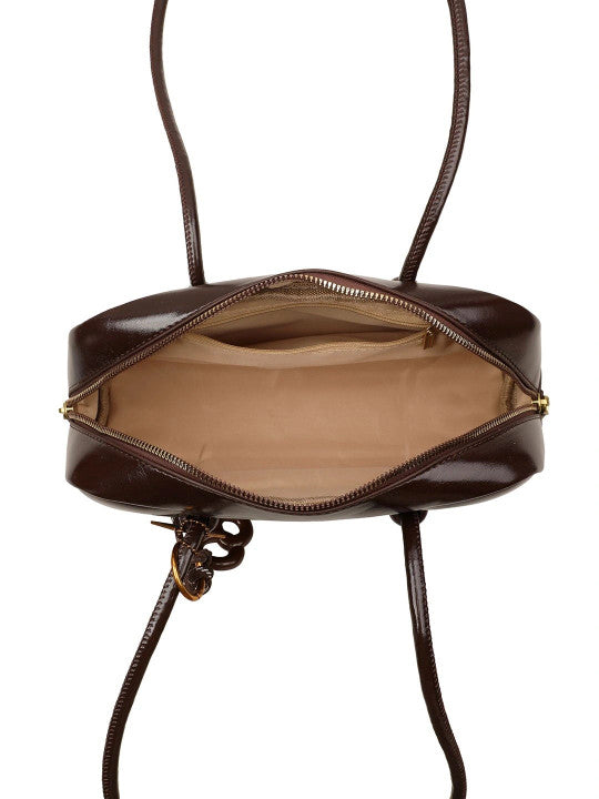 PU Structured Shoulder Bag