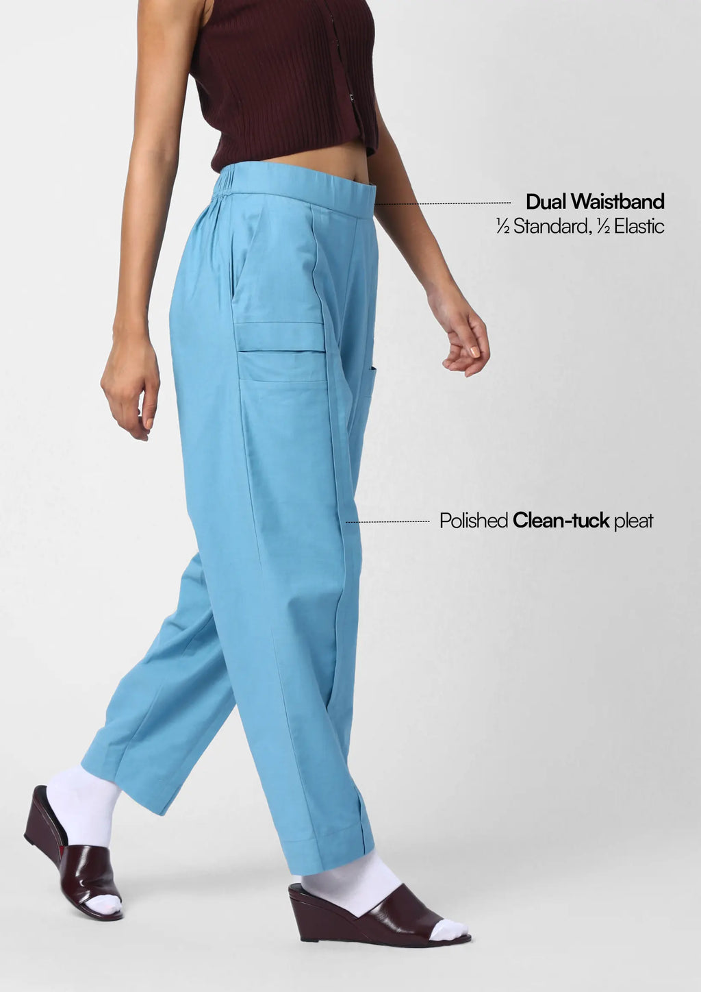 Clēan-tuck Pants