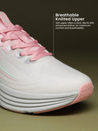 Women KnitBreeze Walking Shoes - Light Grey