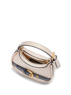 Celeste Textured Detachable Strap Buckle Detail Half Moon Sling Bag