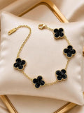 Women Handcrafted Gold-Plated Wraparound Bracelet