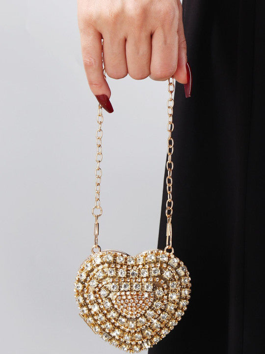 Embellished Handheld Bag